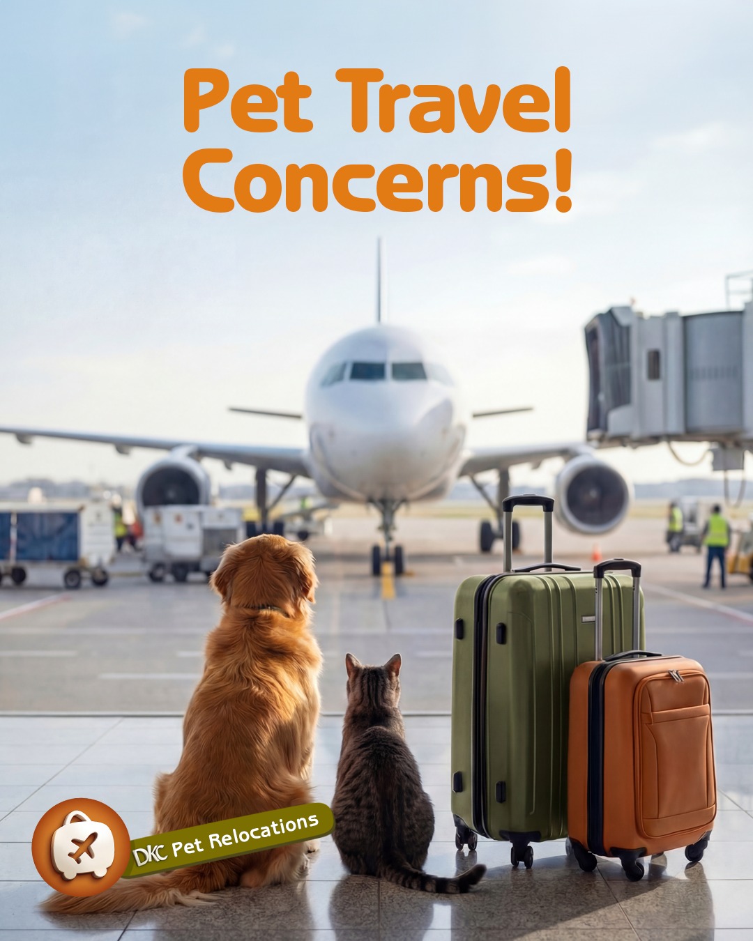 Dubai Kennels & Cattery and DKC Veterinary Clinic Facebook ad: Regional Situation & Pet Travel Concerns