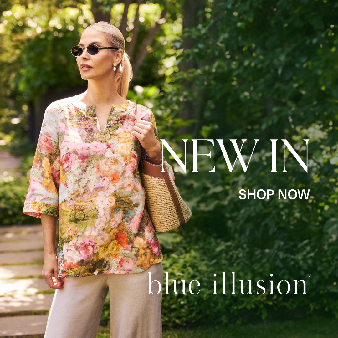 Blue Illusion Facebook ad