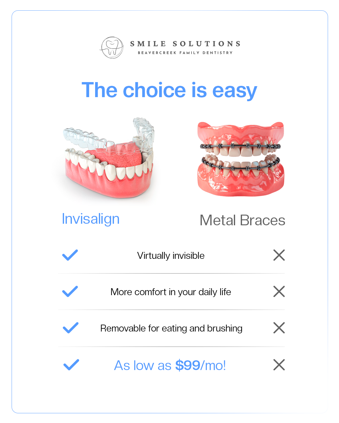 Smile Solutions Beavercreek Family Dentistry Facebook ad