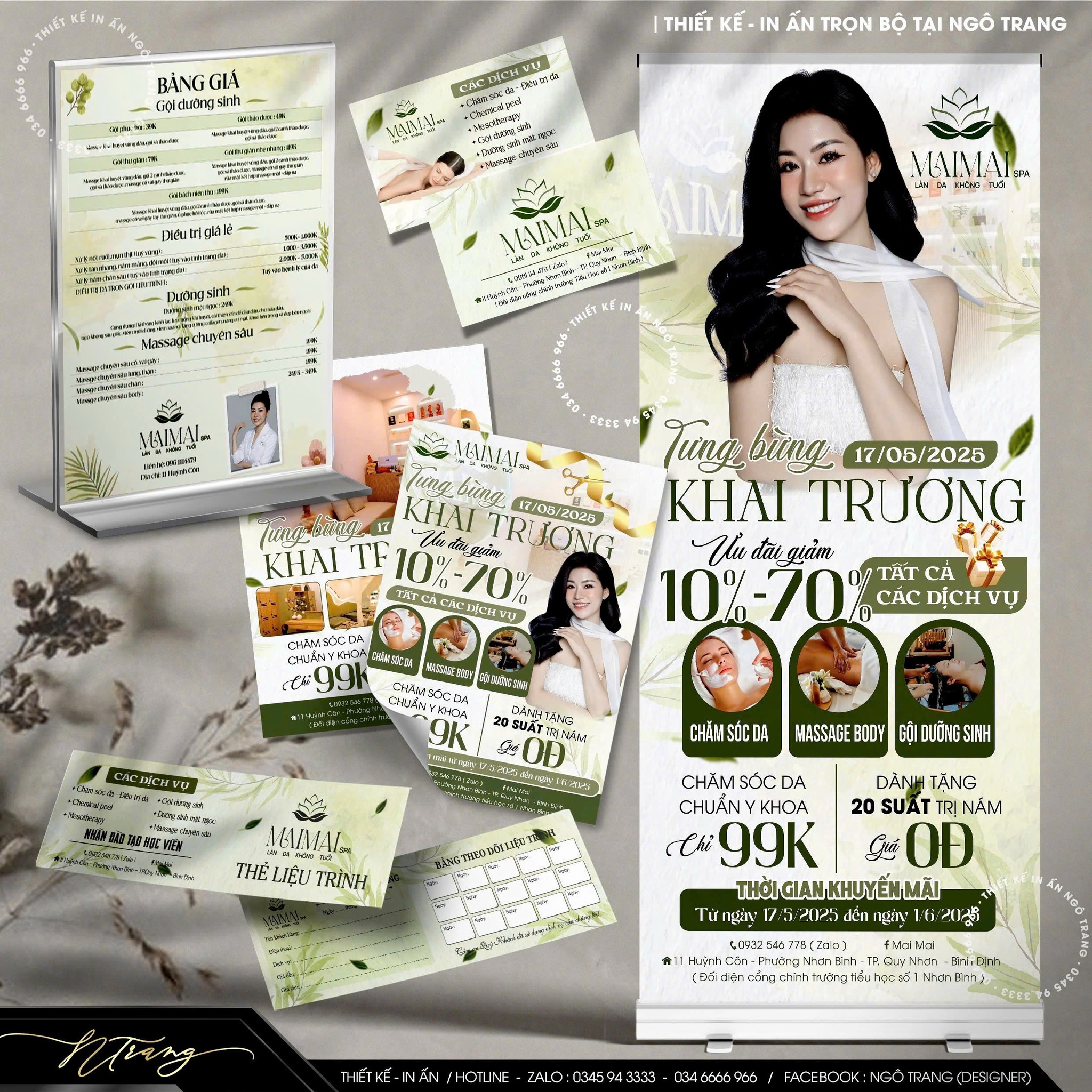 In Ấn Ngô Trang Facebook ad: THIẾT KẾ & IN ẤN TRỌN BỘ