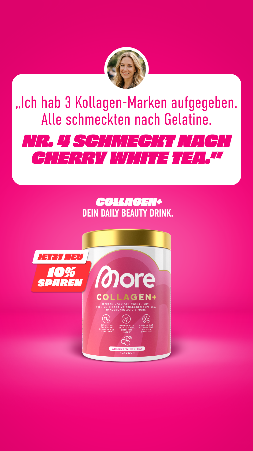 MORE Nutrition Facebook ad