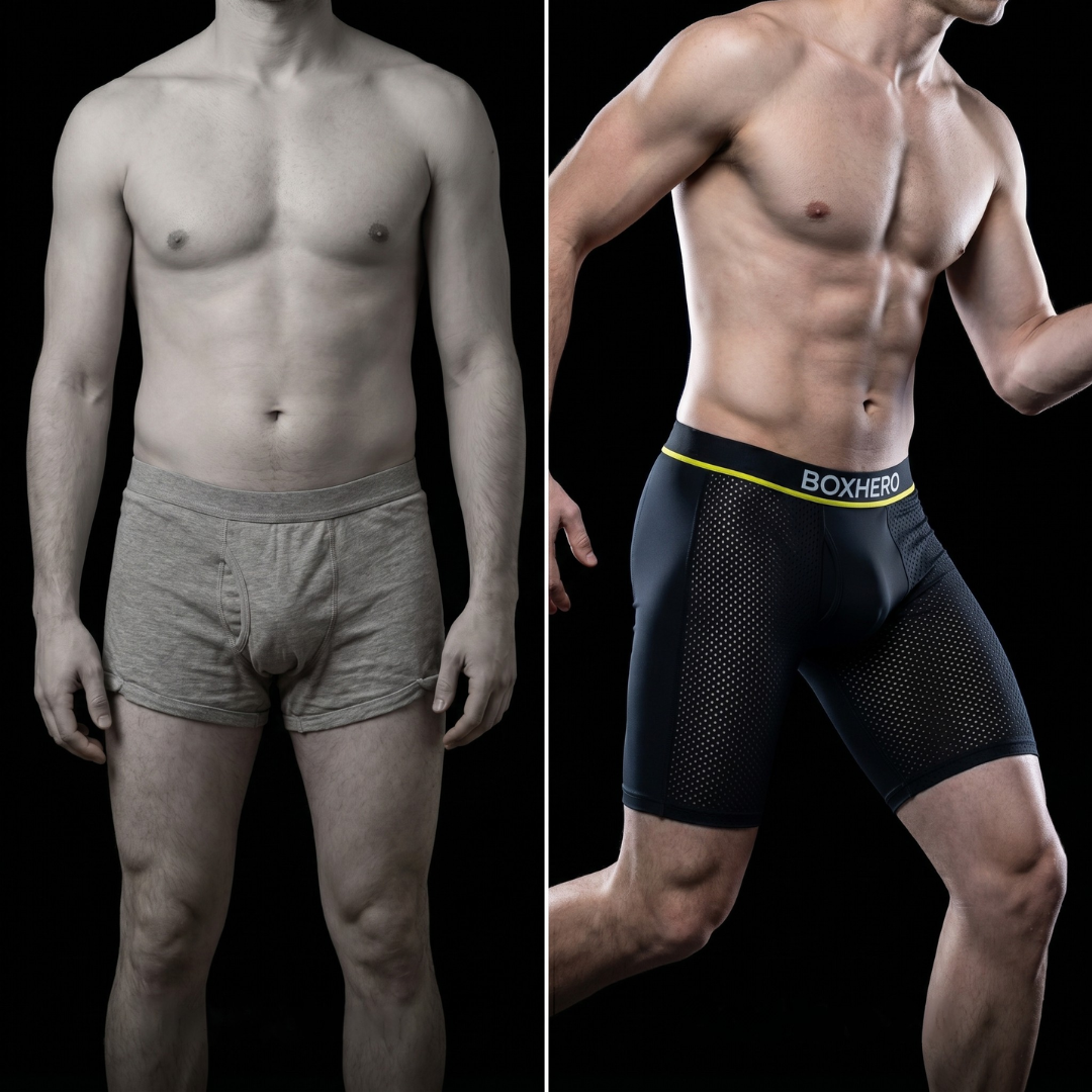 Tested by men Facebook ad
