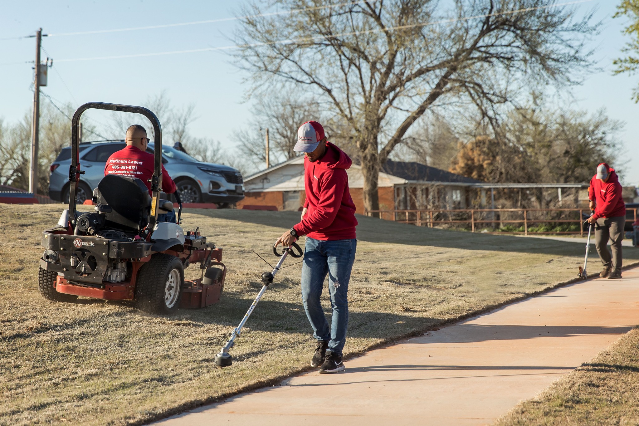 Platinum Lawns Facebook ad: Residential Lawn Care, Maintenance & Mowing Service Tuttle…