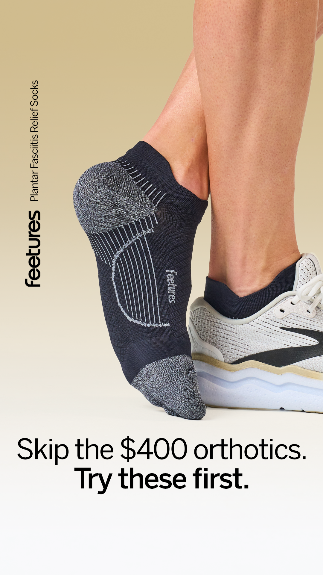 Feetures Facebook ad