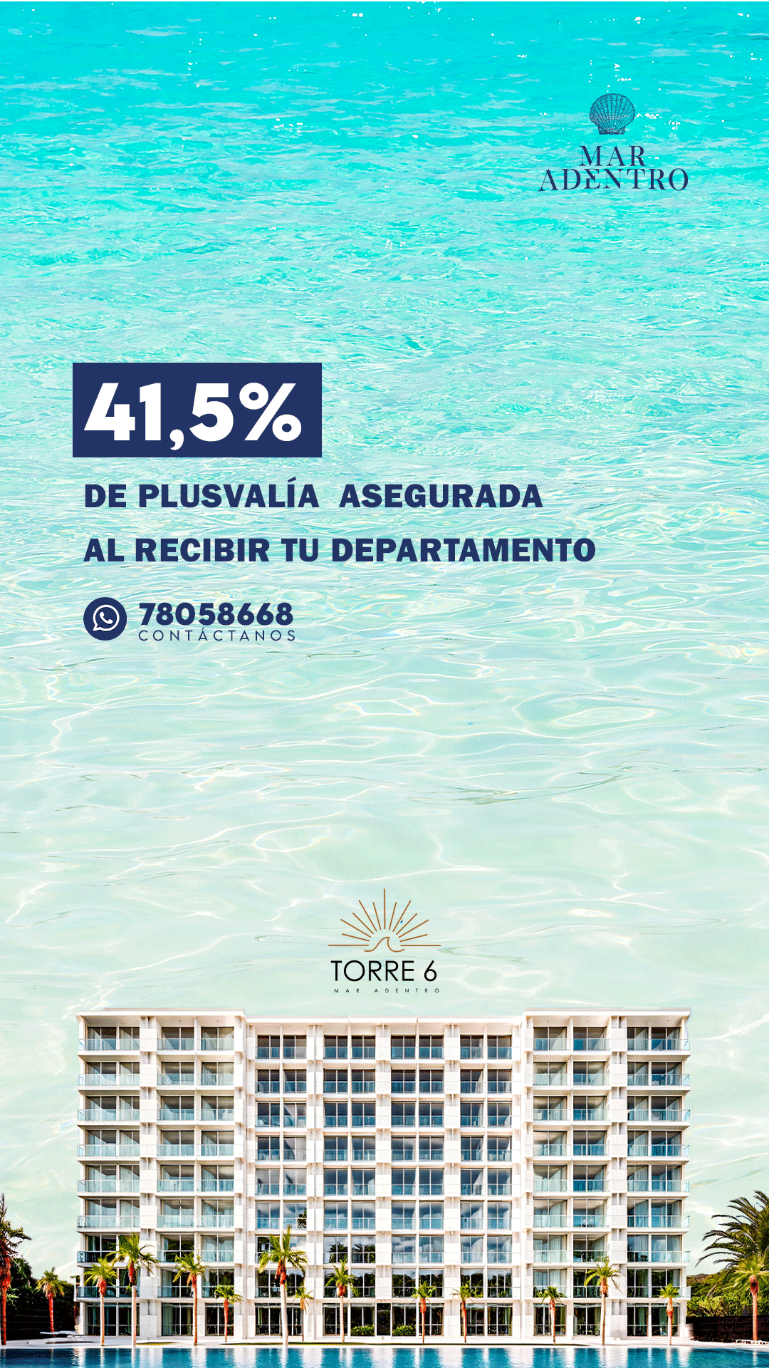 Mar Adentro Condominio Facebook ad from Jan 29, 2026