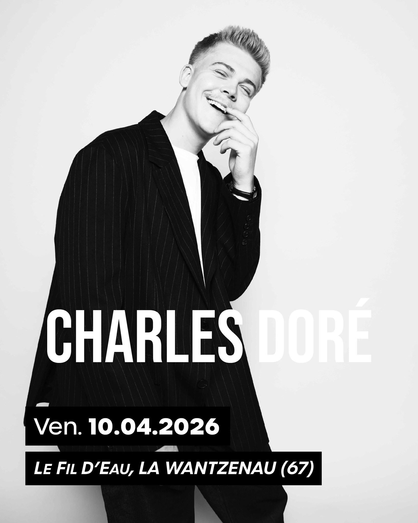 Le Bruit Qui Pense Facebook ad: Charles Doré en concert à Strasbourg