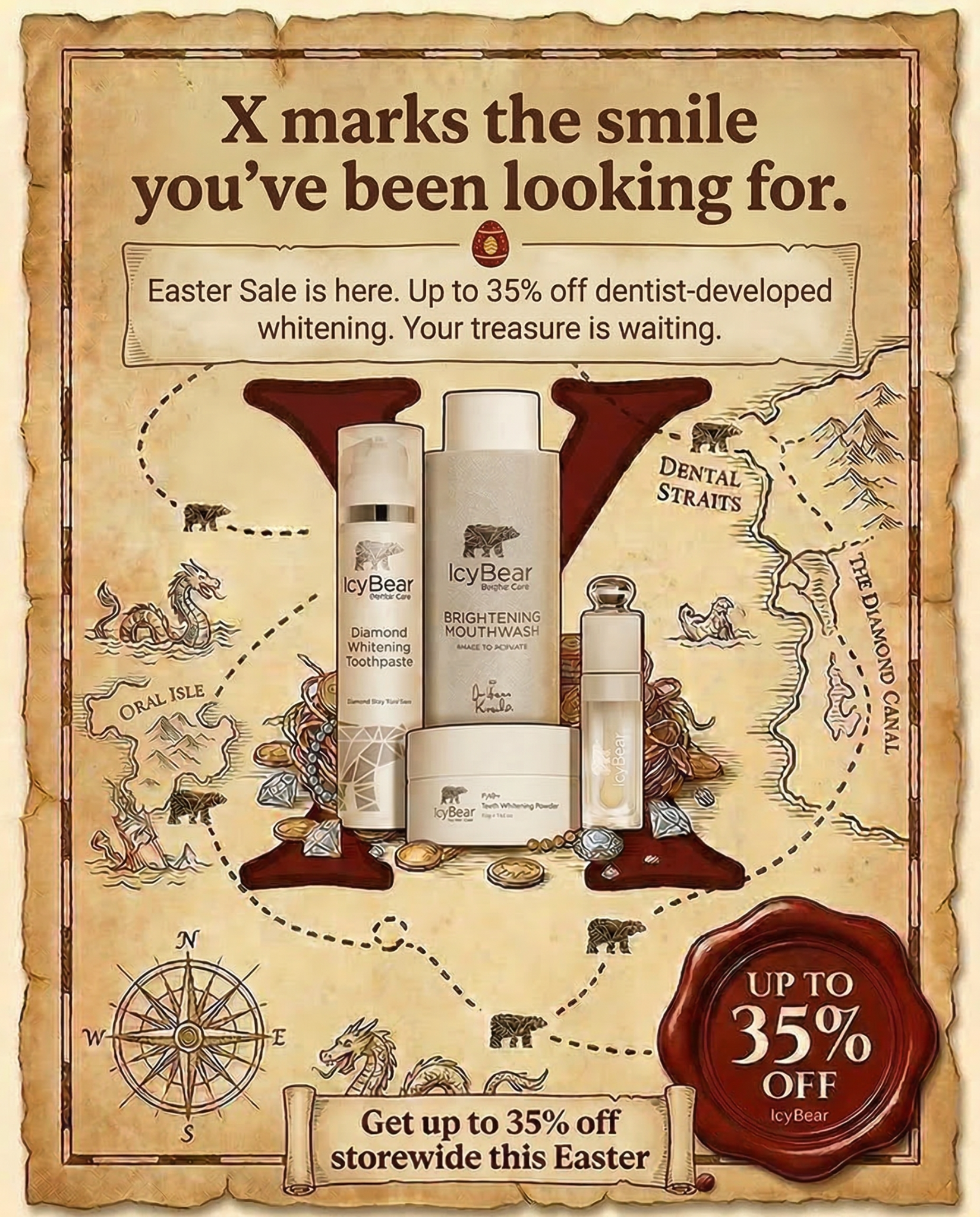 Icy Bear Dental Facebook ad