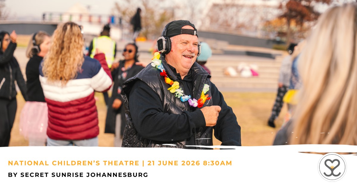 Secret Sunrise Johannesburg Facebook ad: Secret Sunrise | Father's Day | National Children's Theatre