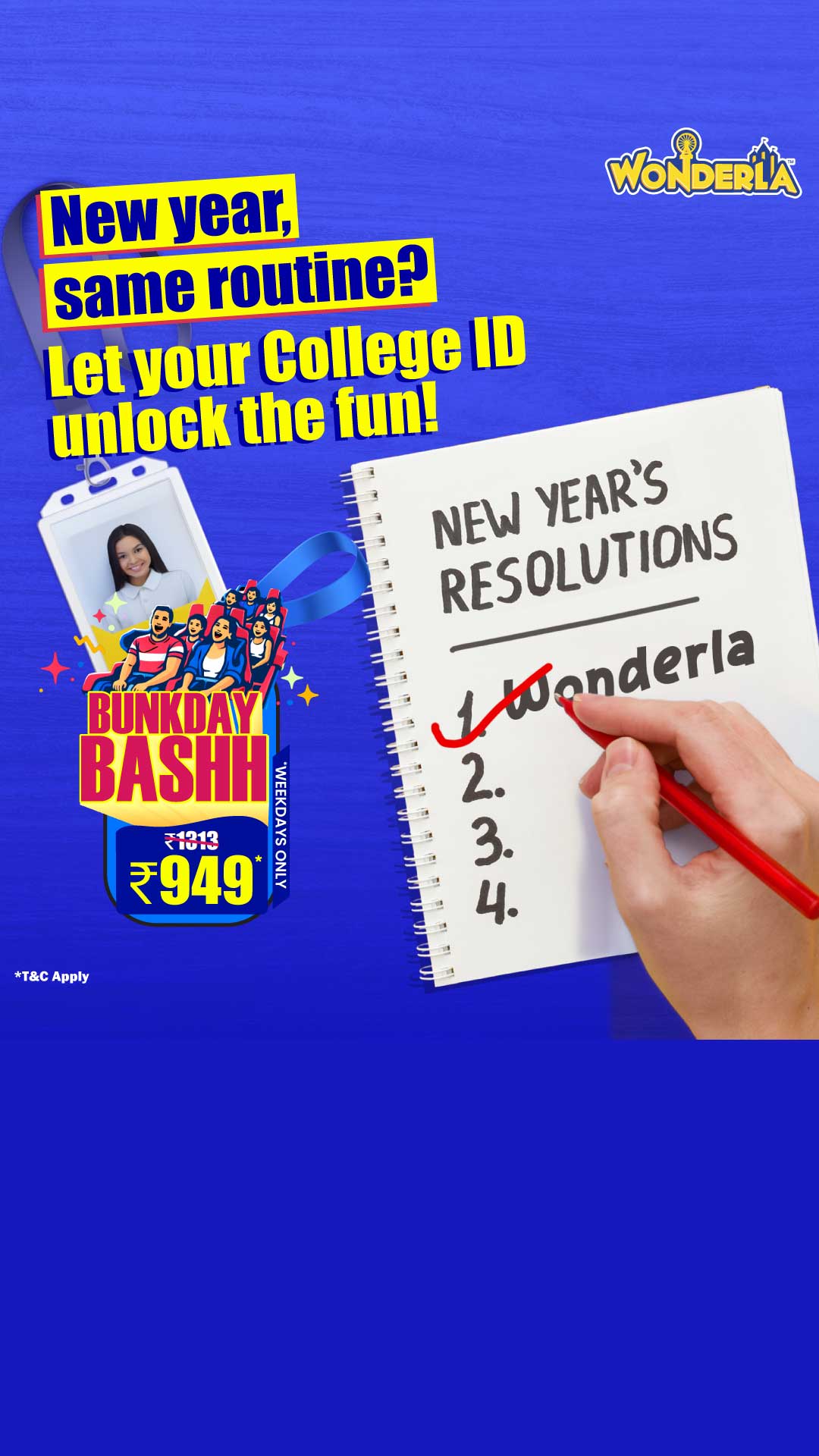 Wonderla Facebook ad
