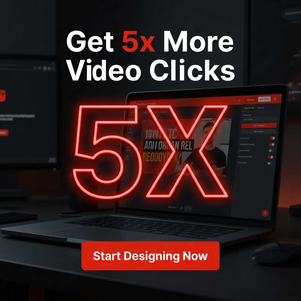 Aleric Heck Facebook ad: Create Viral YouTube Thumbnails with AI