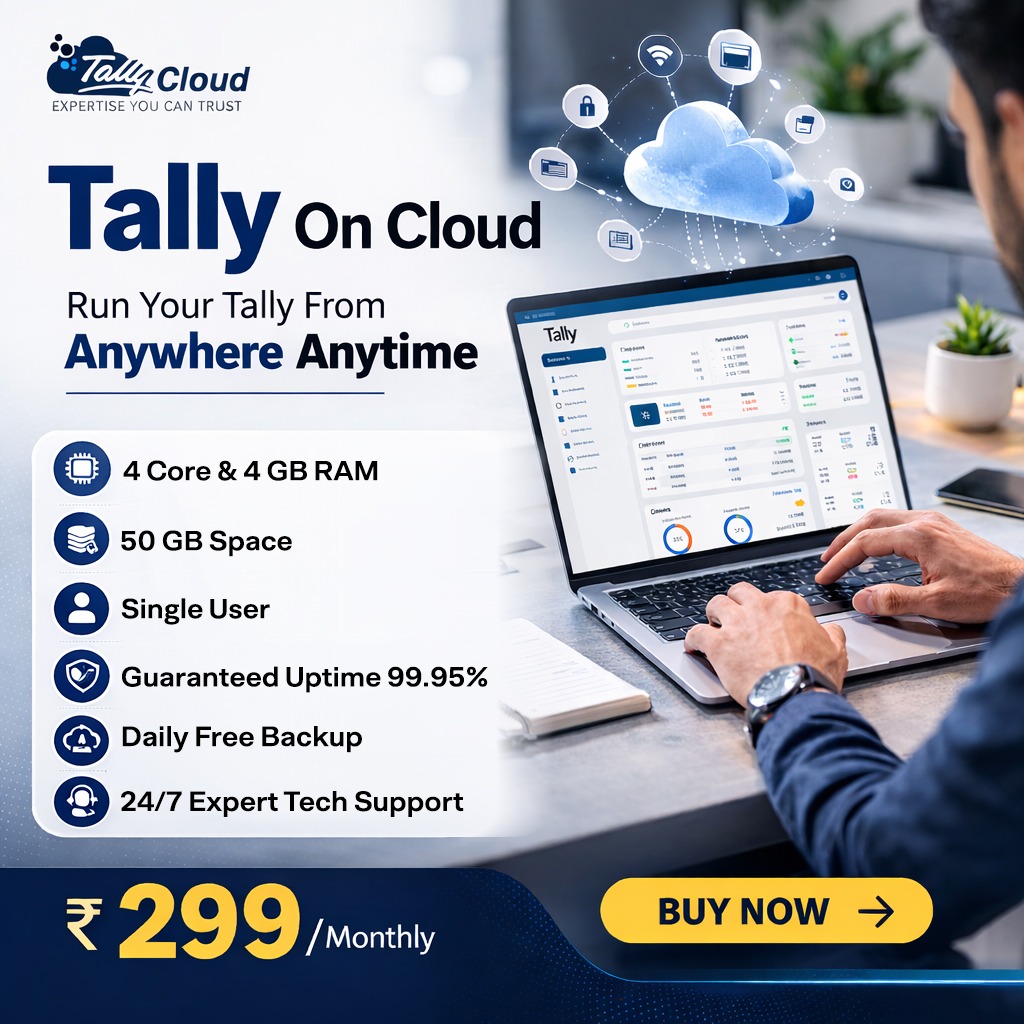 Tally Cloud Facebook ad: Tally on Cloud