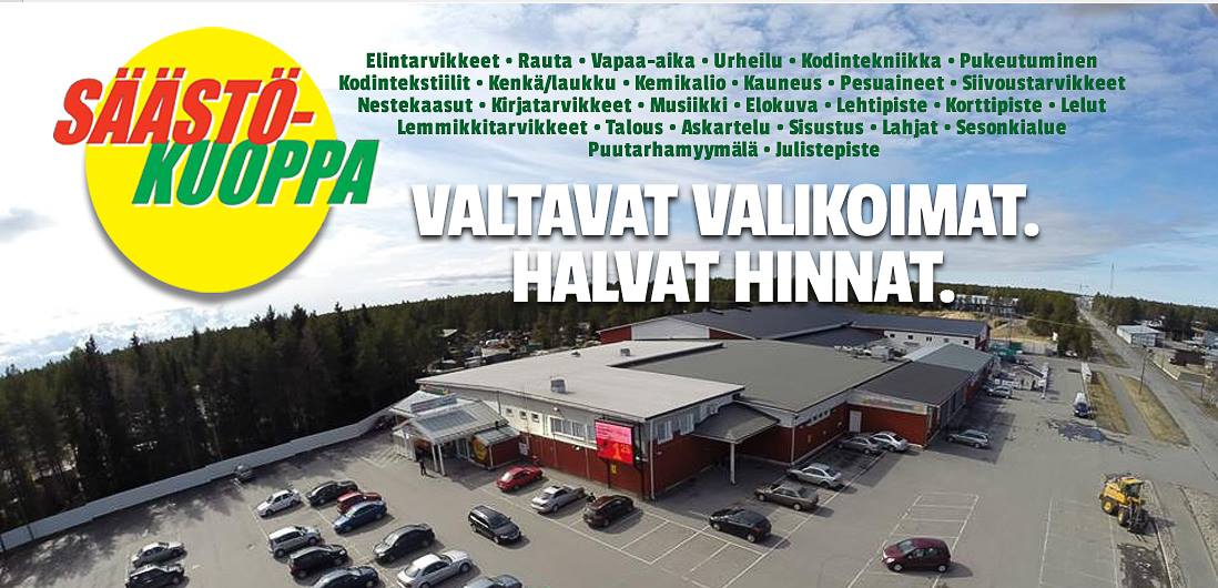 Säästökuoppa Facebook ad: Säästökuoppa, Valtavat valikoimat ja halvat hinnat