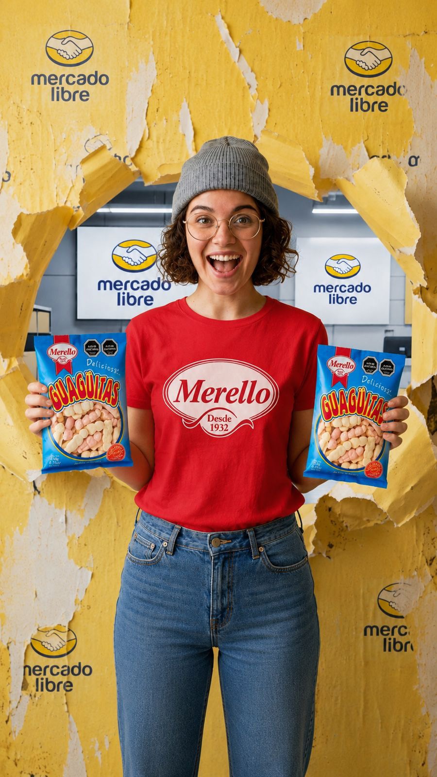 Merello Facebook ad: Confites Merello en Mercado Libre