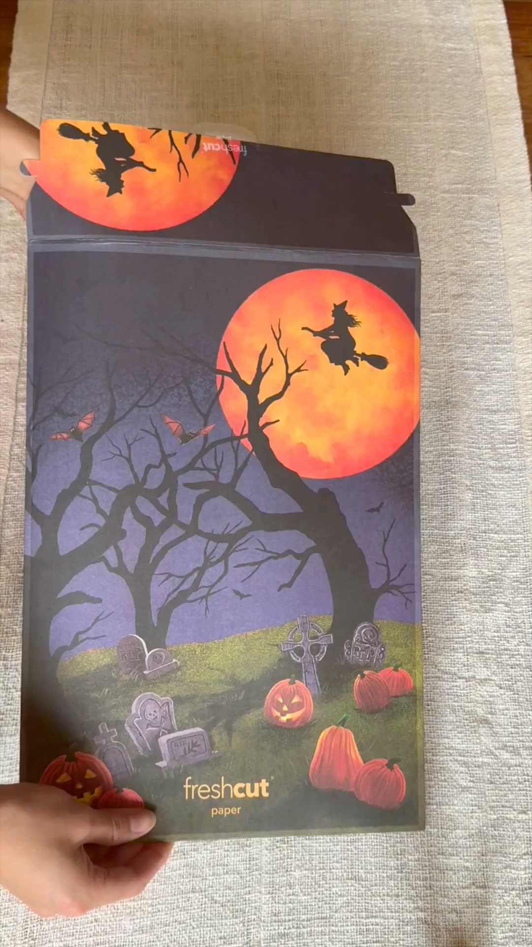 Freshcut Paper Facebook ad: The Halloween Collection