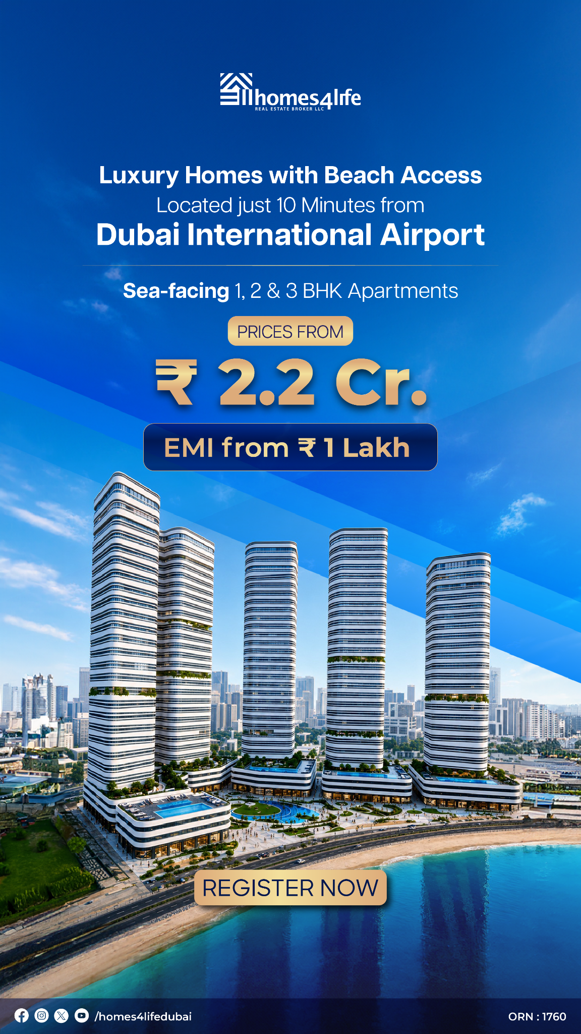 Homes 4 Life Real Estate Dubai Facebook ad