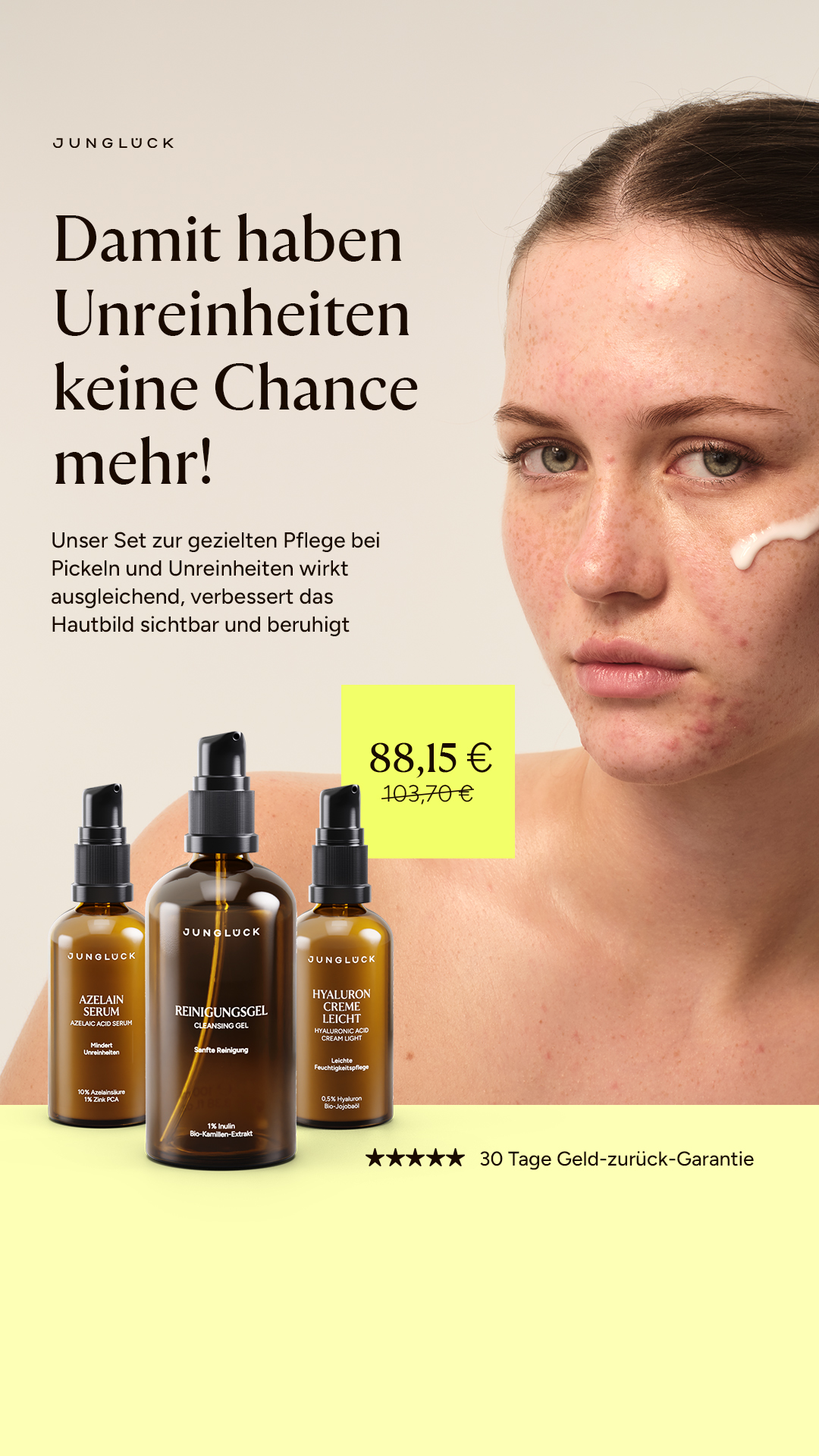 Junglück Facebook ad