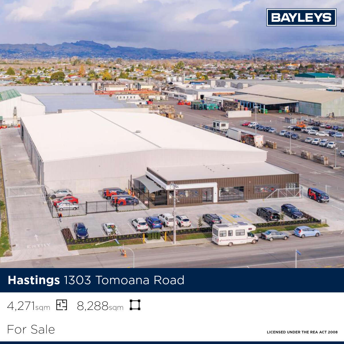 Bayleys Commercial Facebook ad