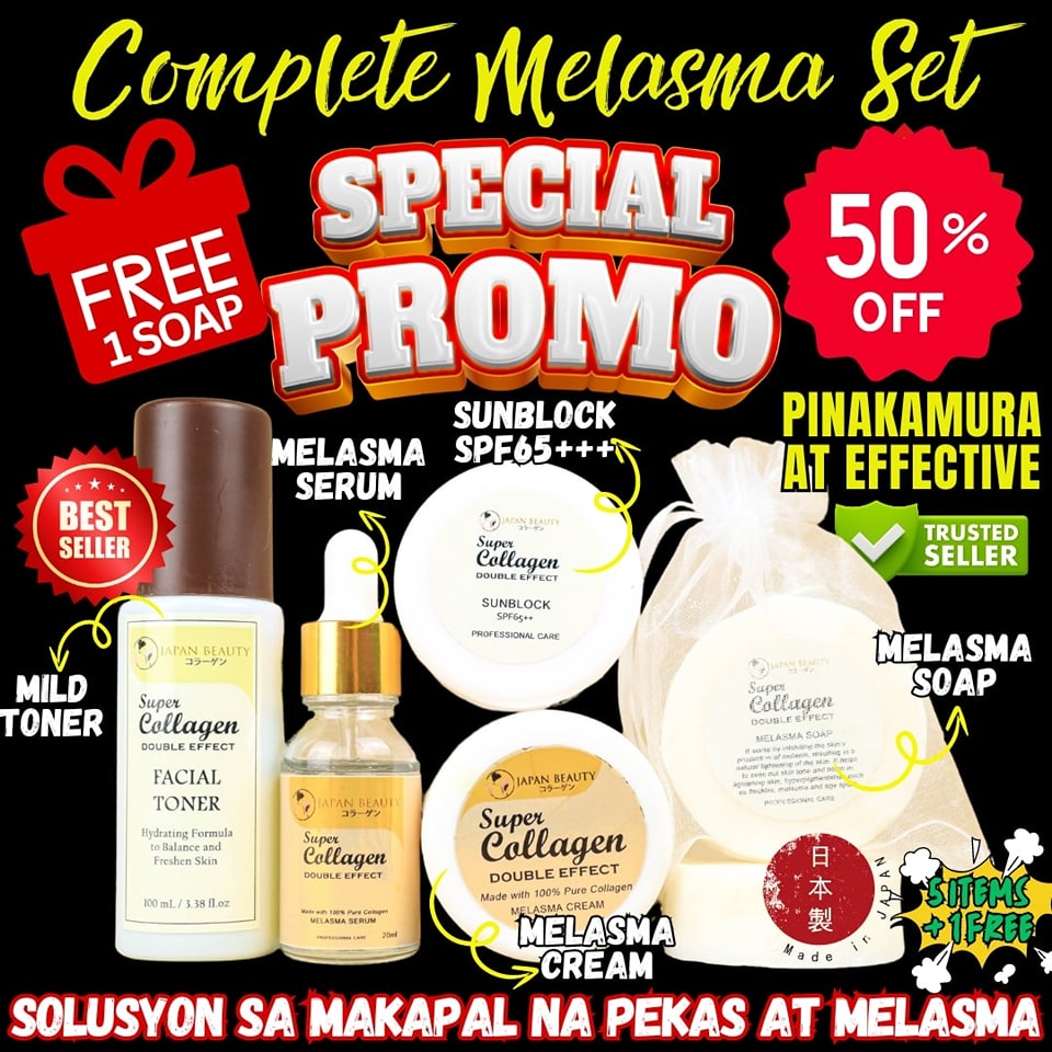 Japan Collagen International Supplier Facebook ad: Ipahid sa umaga ang Melasma Cream