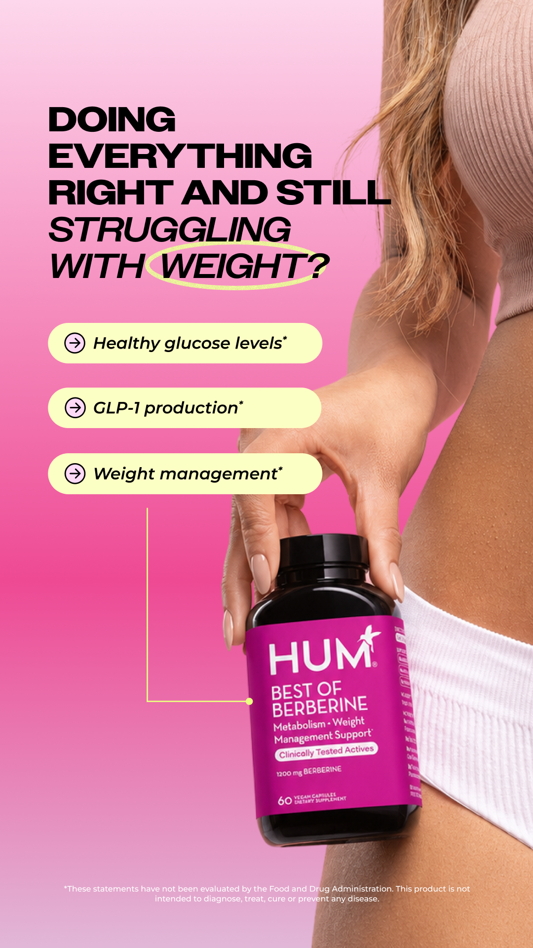 HUM Nutrition Facebook ad