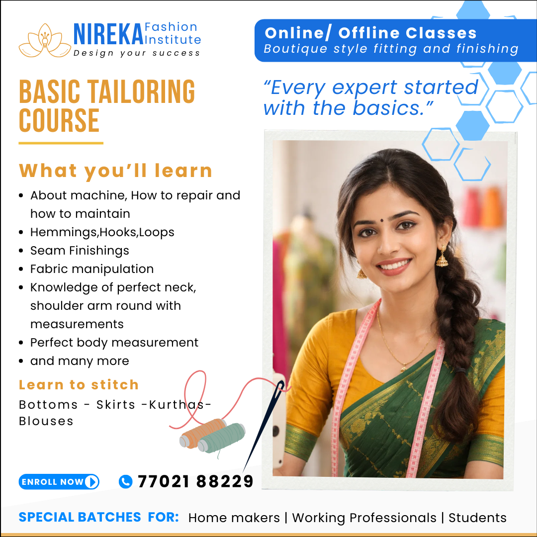 Nireka Fashion Institute Facebook ad: Become a Fashion Designer