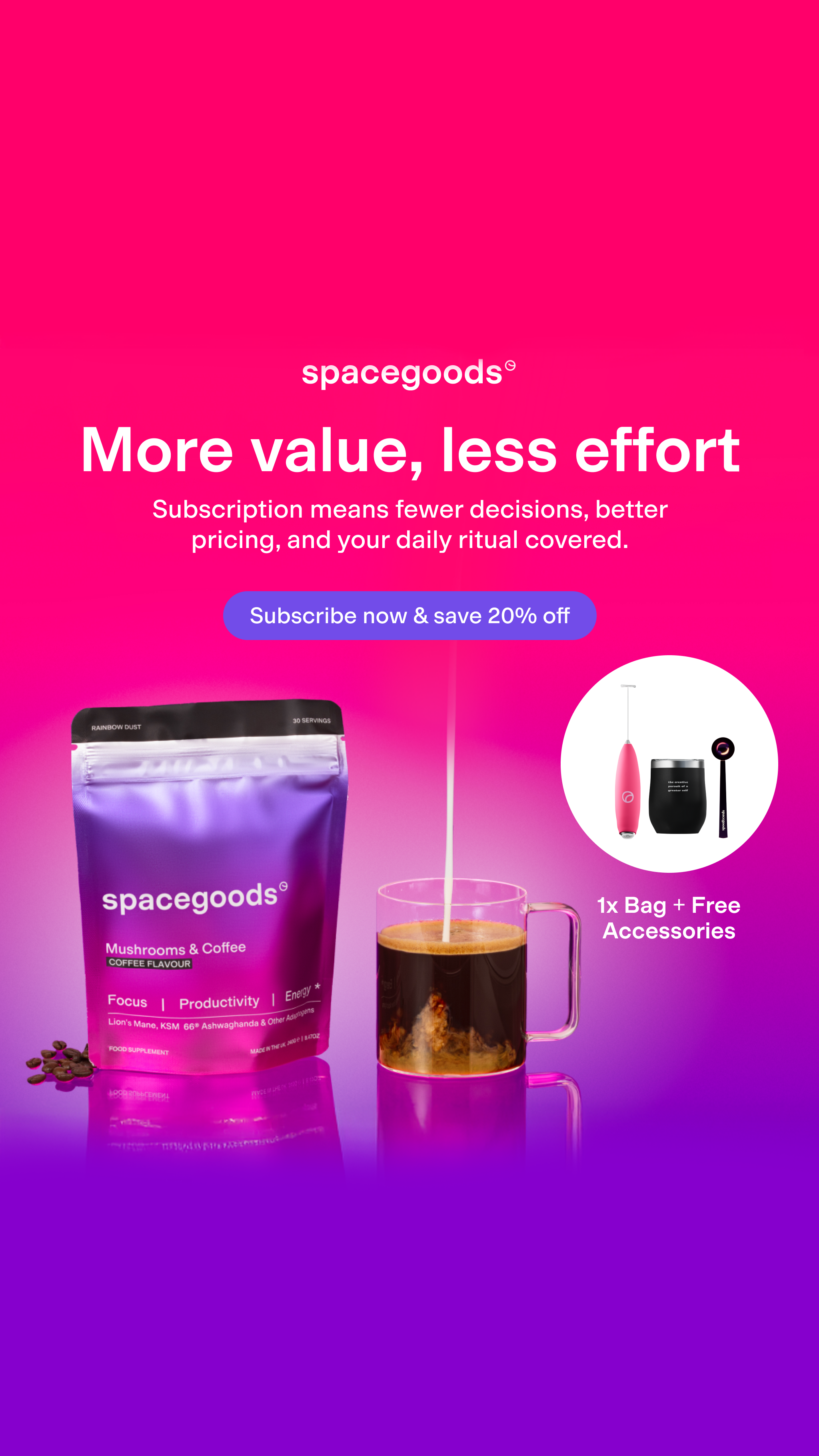 Spacegoods Facebook ad