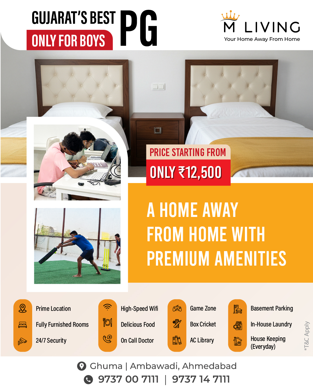 M Living Facebook ad