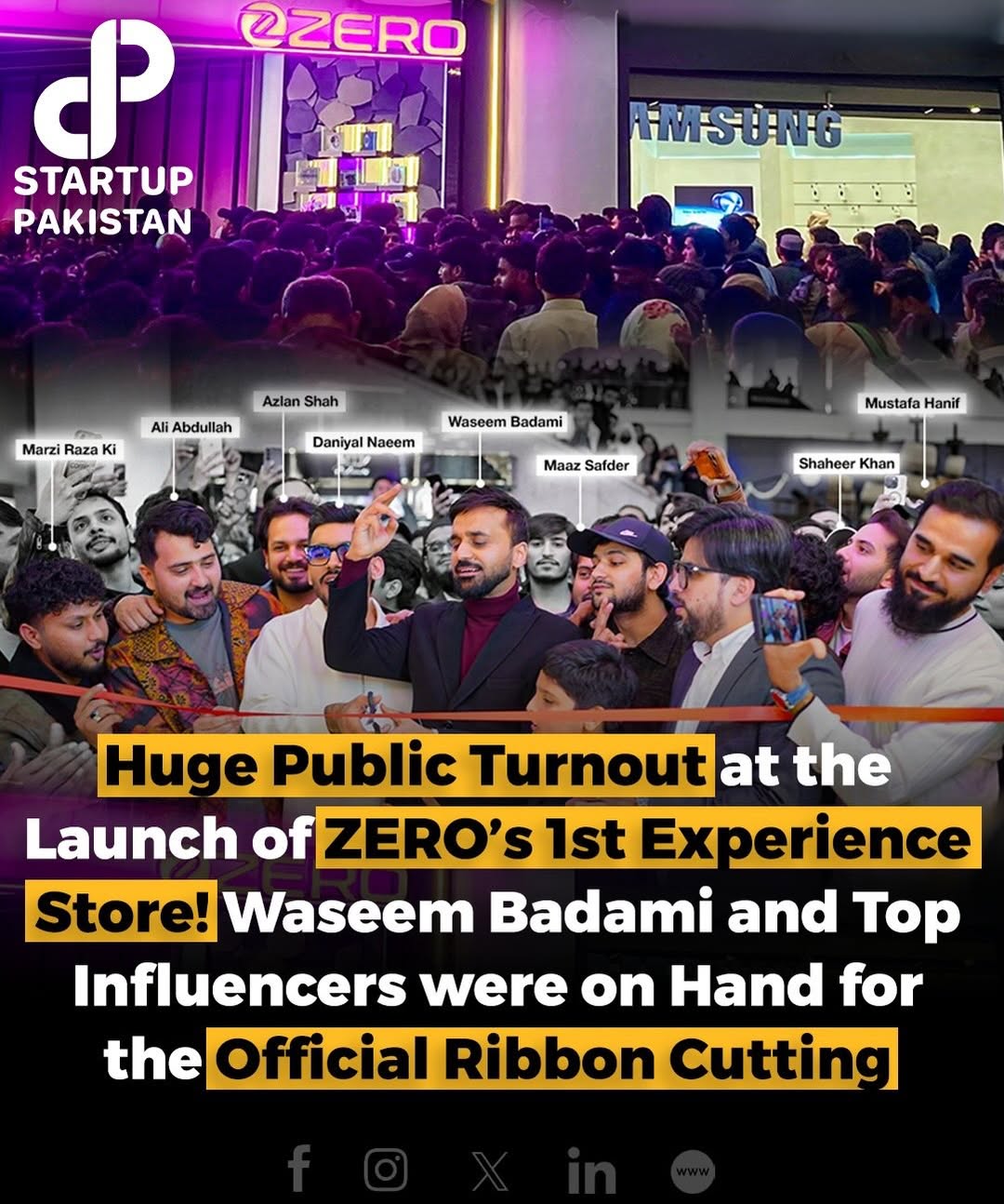 Startup Pakistan Recorder Facebook ad