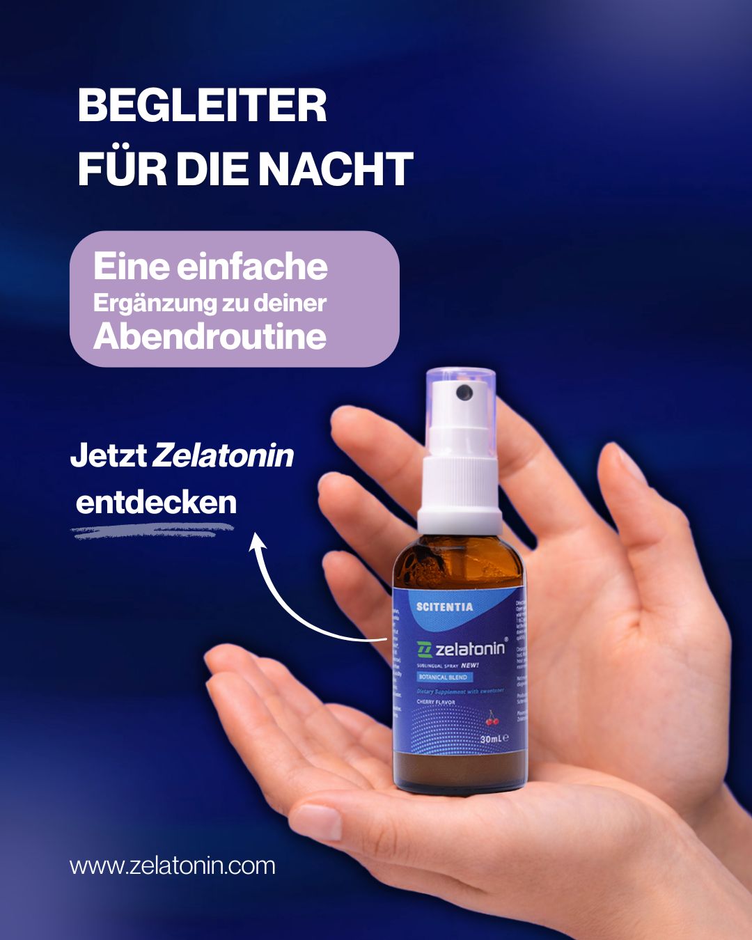 Zelatonin Facebook ad from Mar 19, 2026