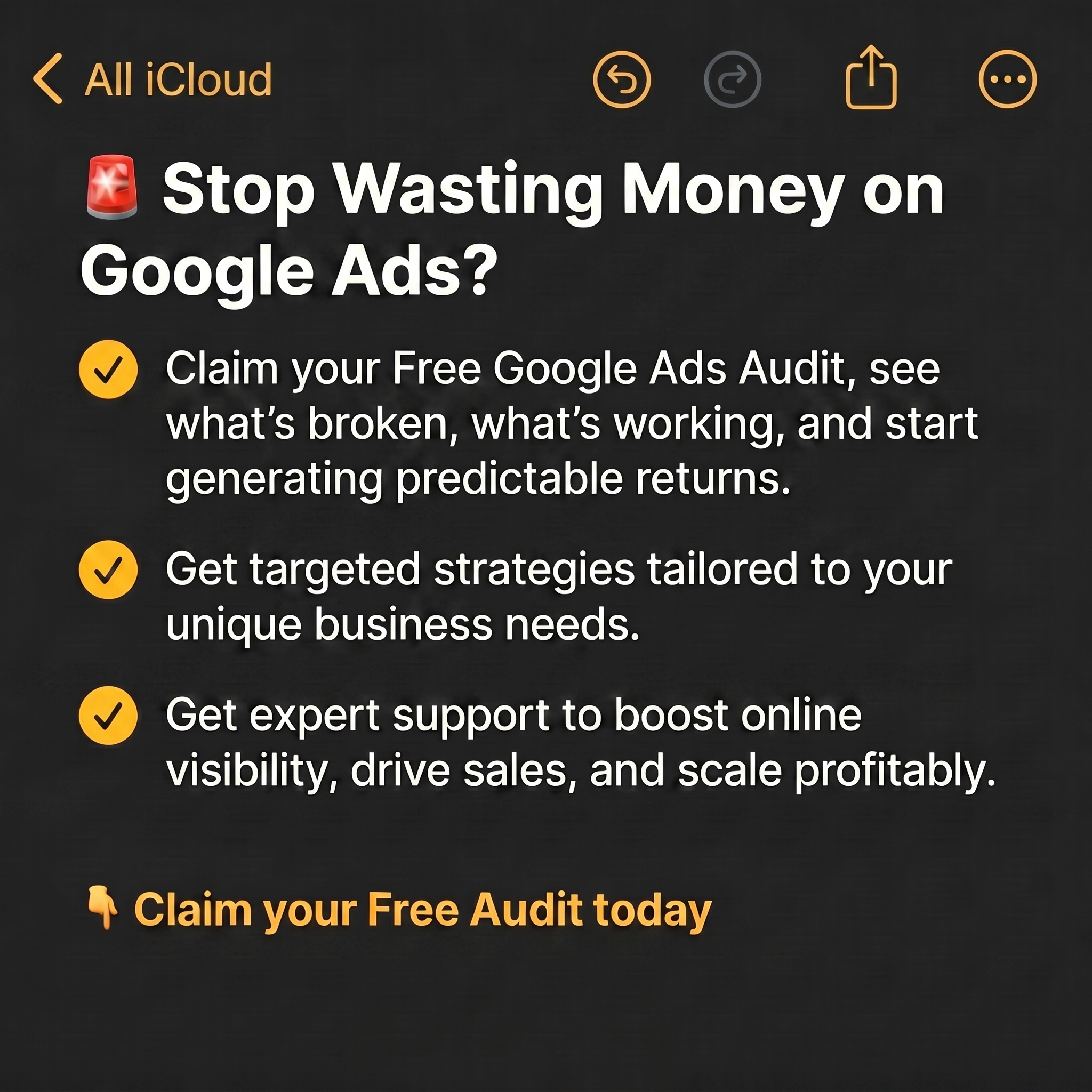 Frank Digital Facebook ad