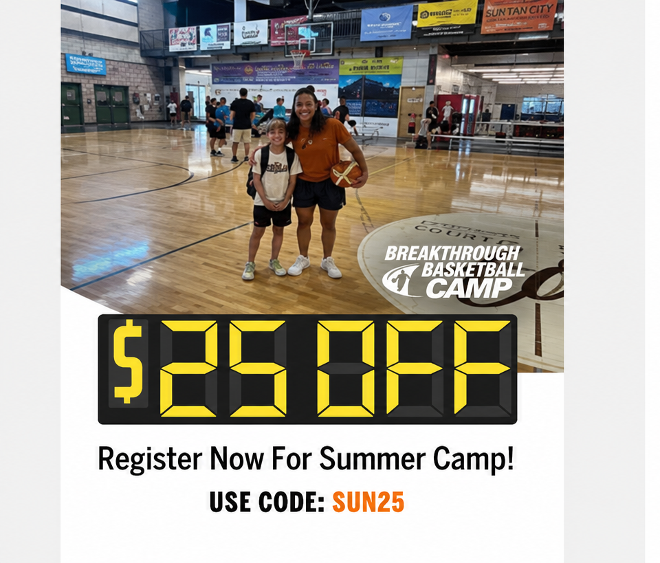 Breakthrough Basketball Facebook ad