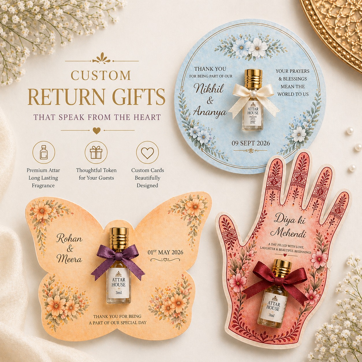Attar House Facebook ad: Make your special day unforgettable