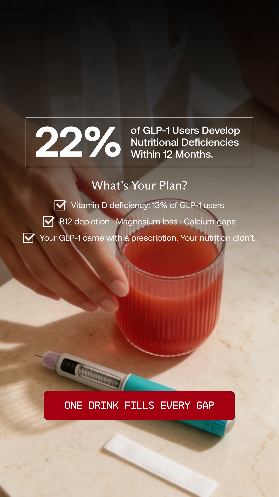 IM8 Health Facebook ad