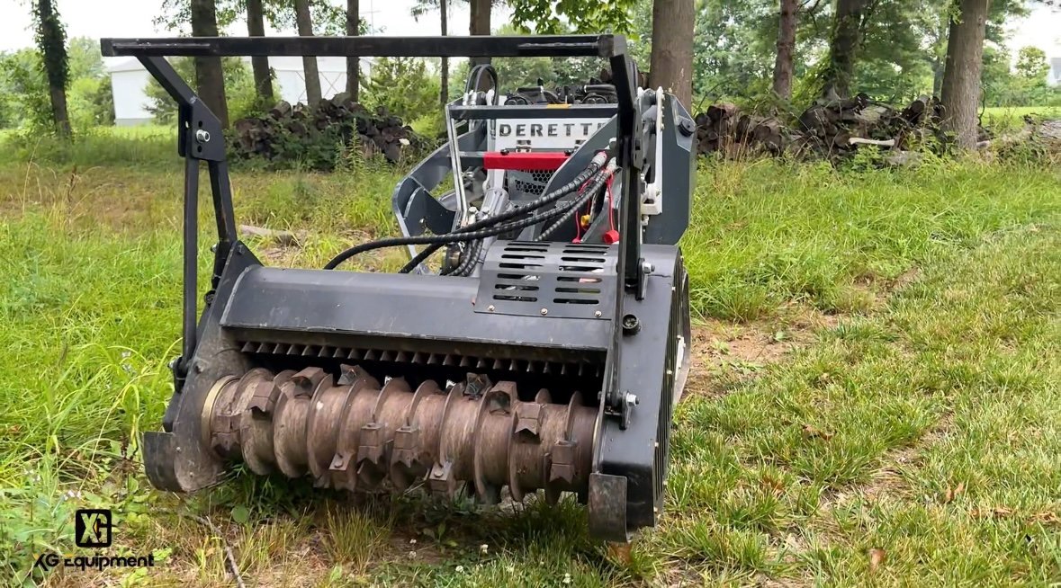 Jackie Liu Facebook ad: Mini Skid Steer Attachment---Mulcher