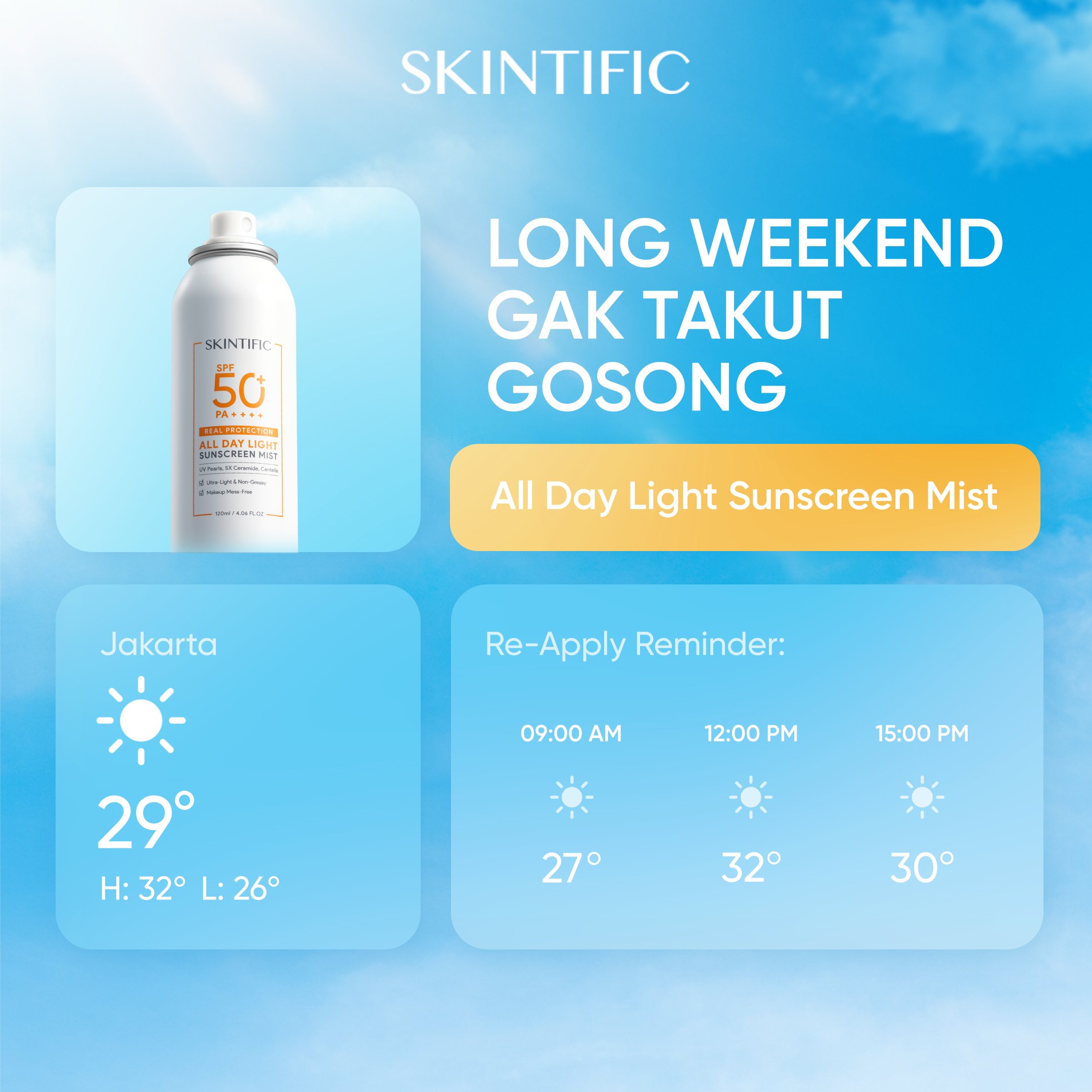Skintific Outlet Facebook ad