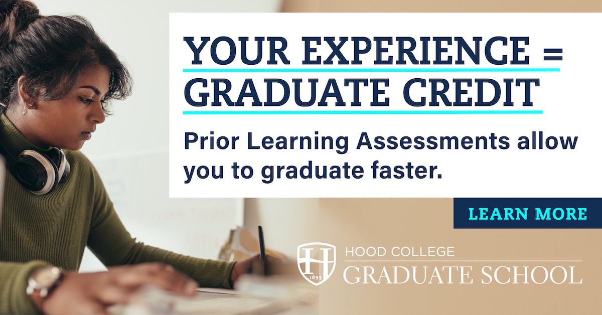 The Graduate School at Hood College Facebook ad from Jan 9, 2026