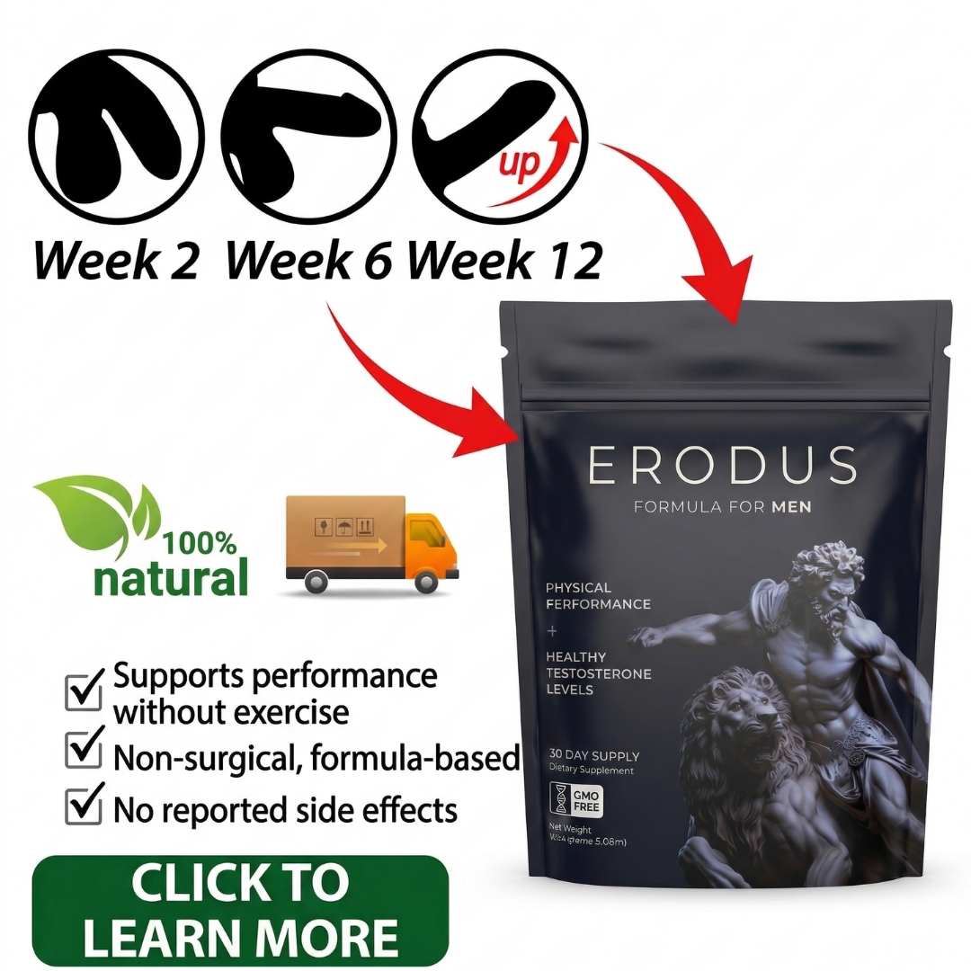 Erodus Formula For Men Facebook ad
