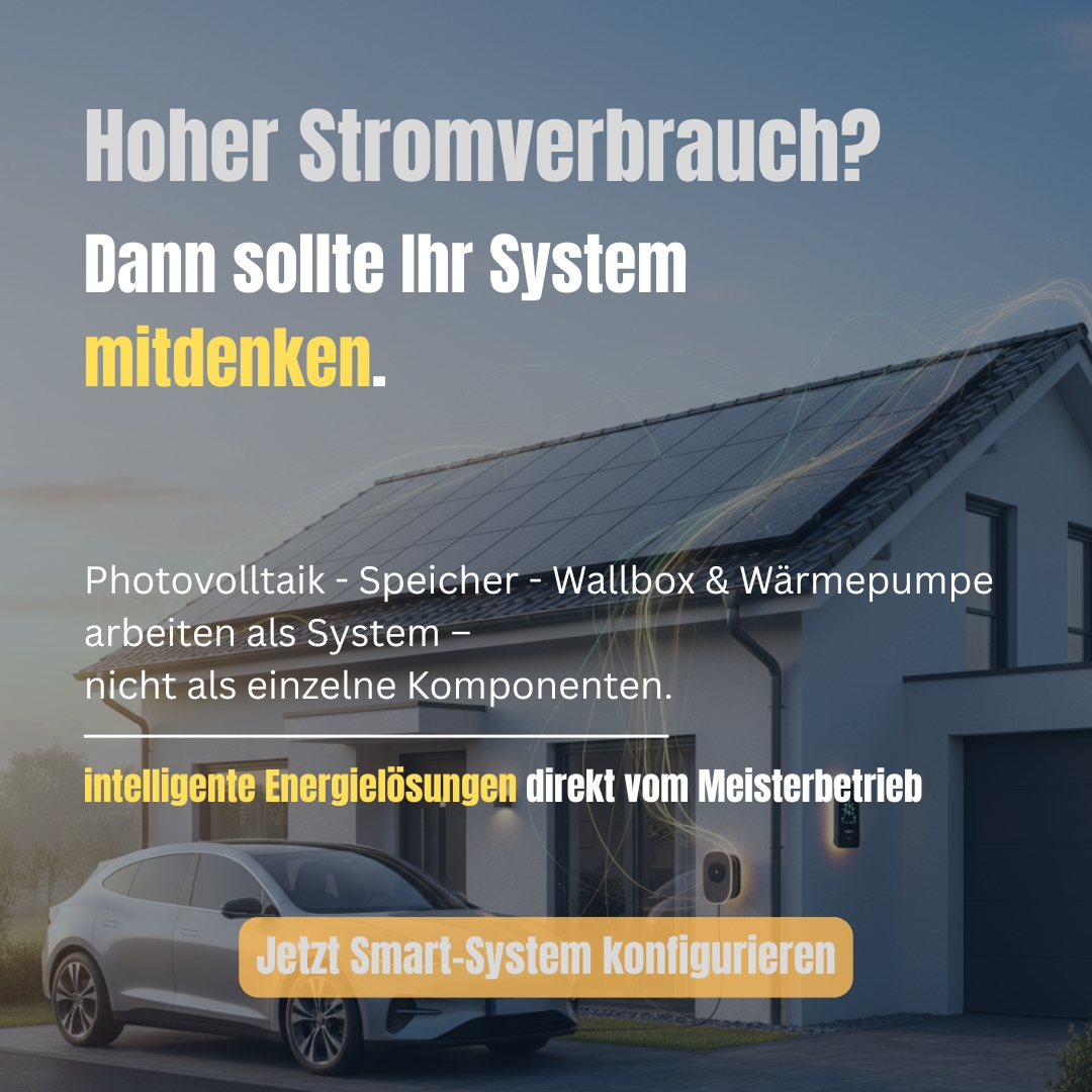 FalkeTek Facebook ad: Mehr als nur PV. Ein durchdachtes Energiesystem.