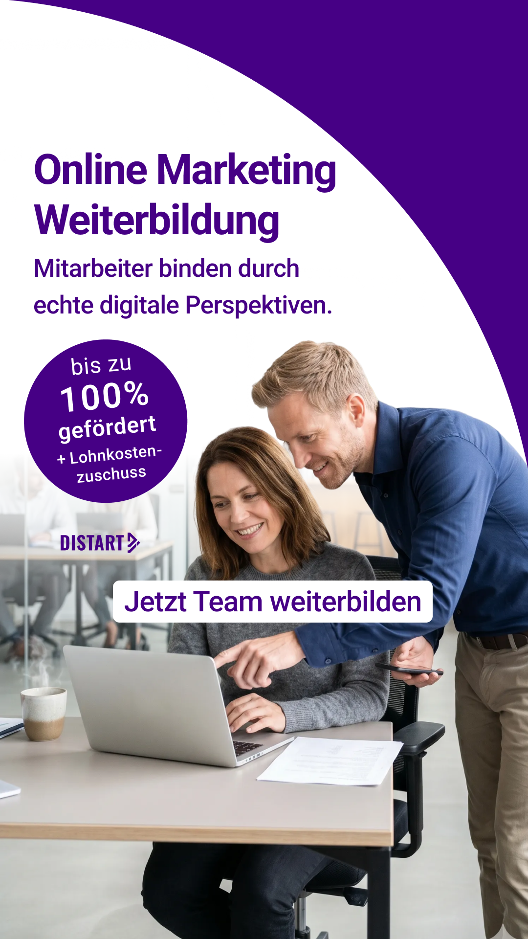 Distart Facebook ad