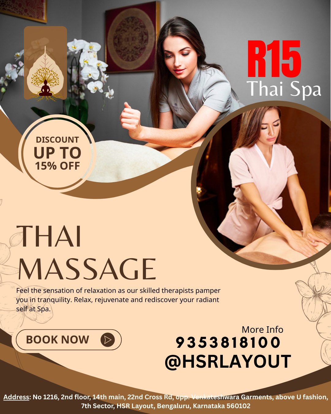 R15 Thai Spa Facebook ad: R15 Thai Spa (@r15thaispa) • Instagram photos and videos