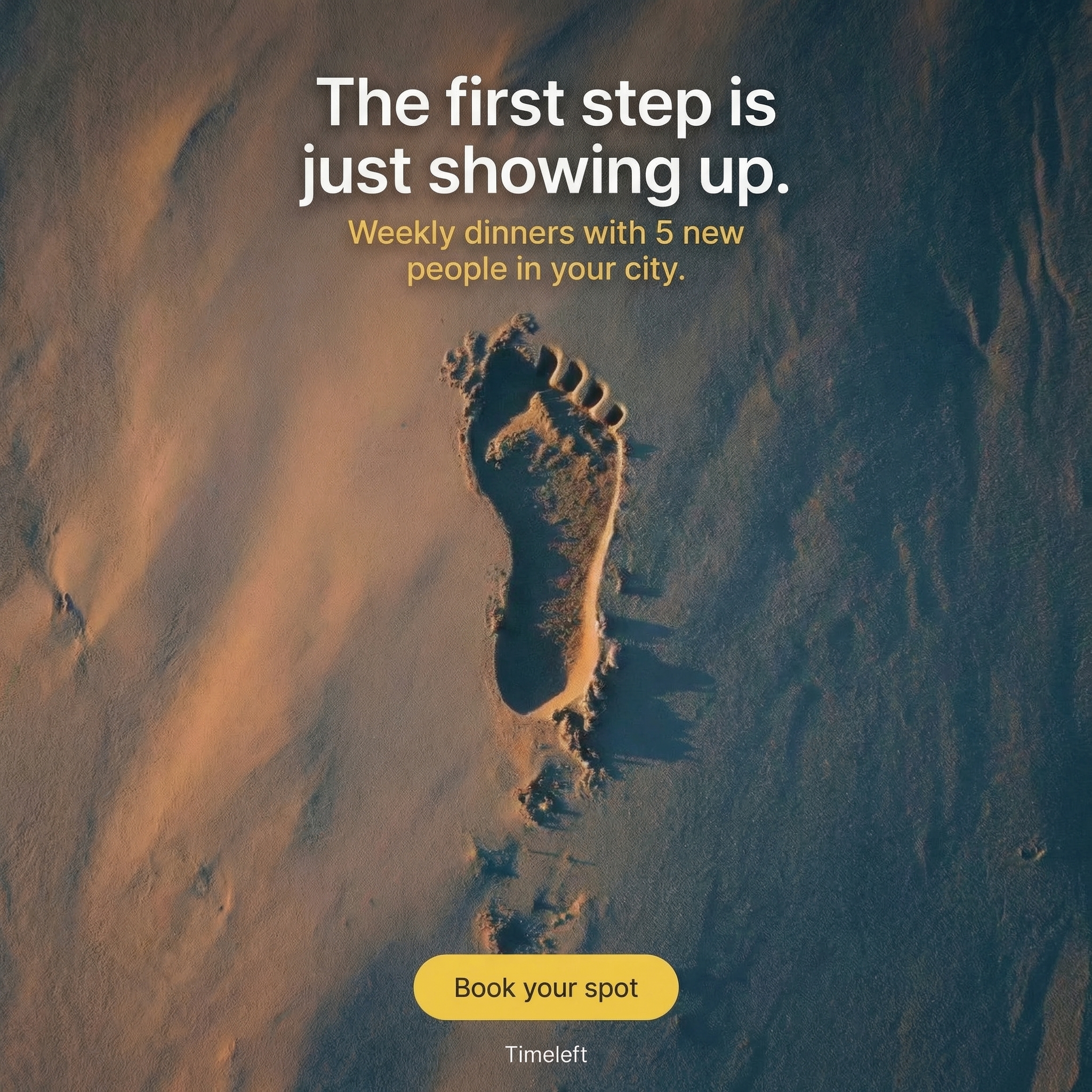 Timeleft Facebook ad