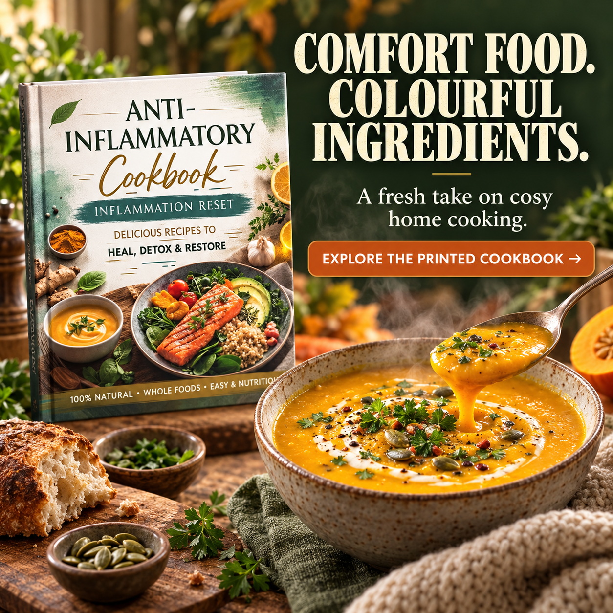 The Gluten Free Pantry Facebook ad: Simple Recipes. Better Everyday Meals