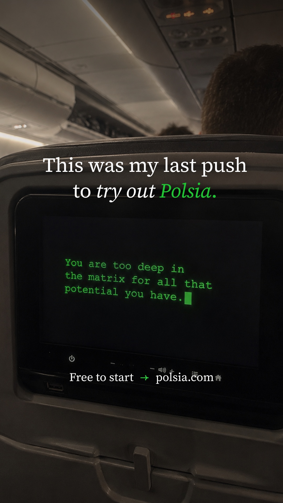 Polsia AI Facebook ad