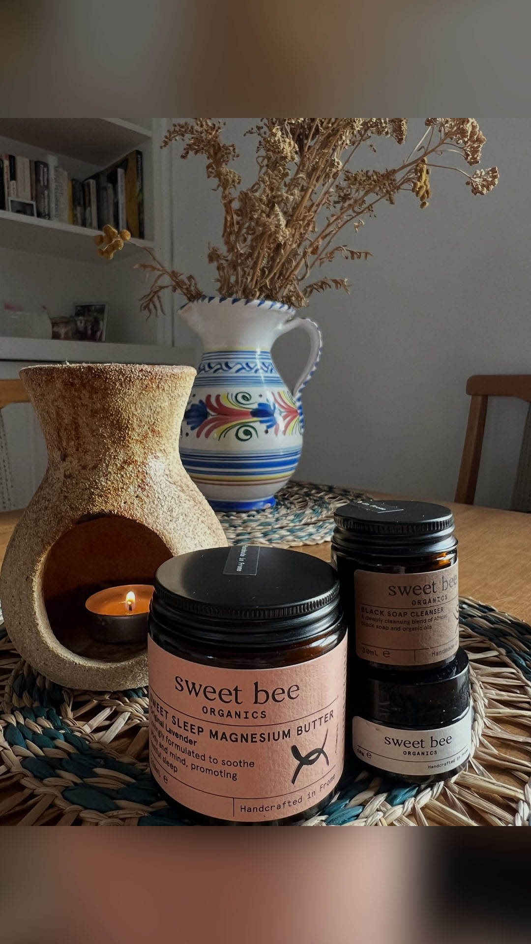 Sweet Bee Organics Facebook ad
