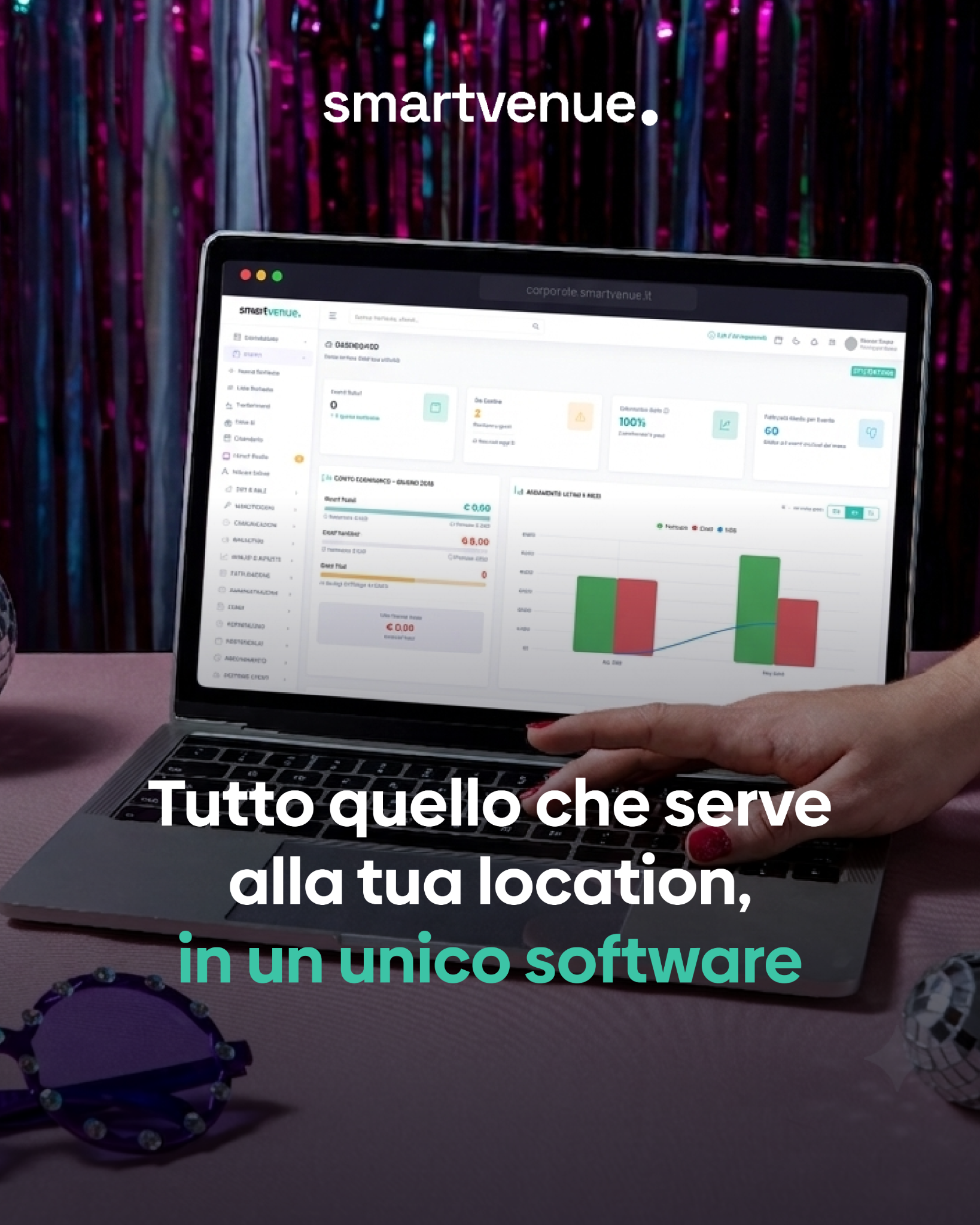 SmartVenue Facebook ad from Jul 28, 2026