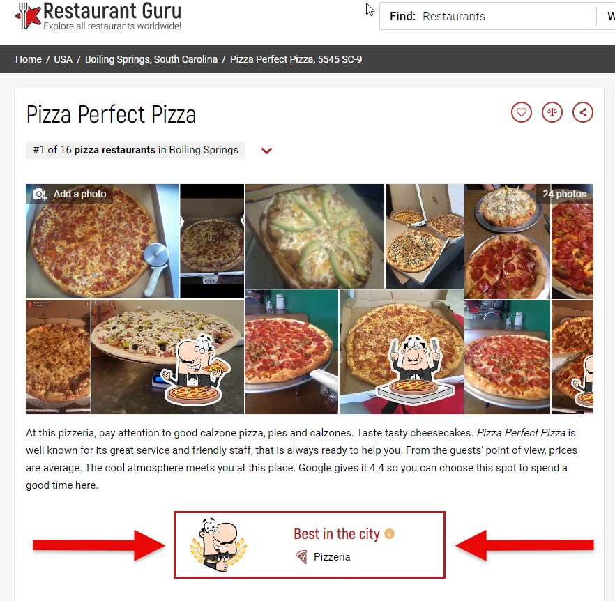 Pizza Perfect Facebook ad: Pizza Perfect Pizza