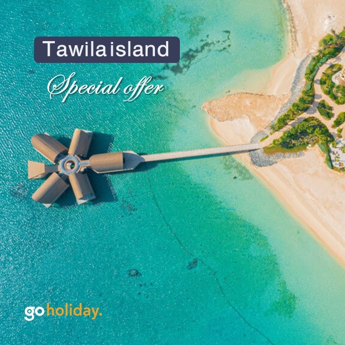 Go Holiday - جوهوليداي Facebook ad: Relax, unwind, enjoy
