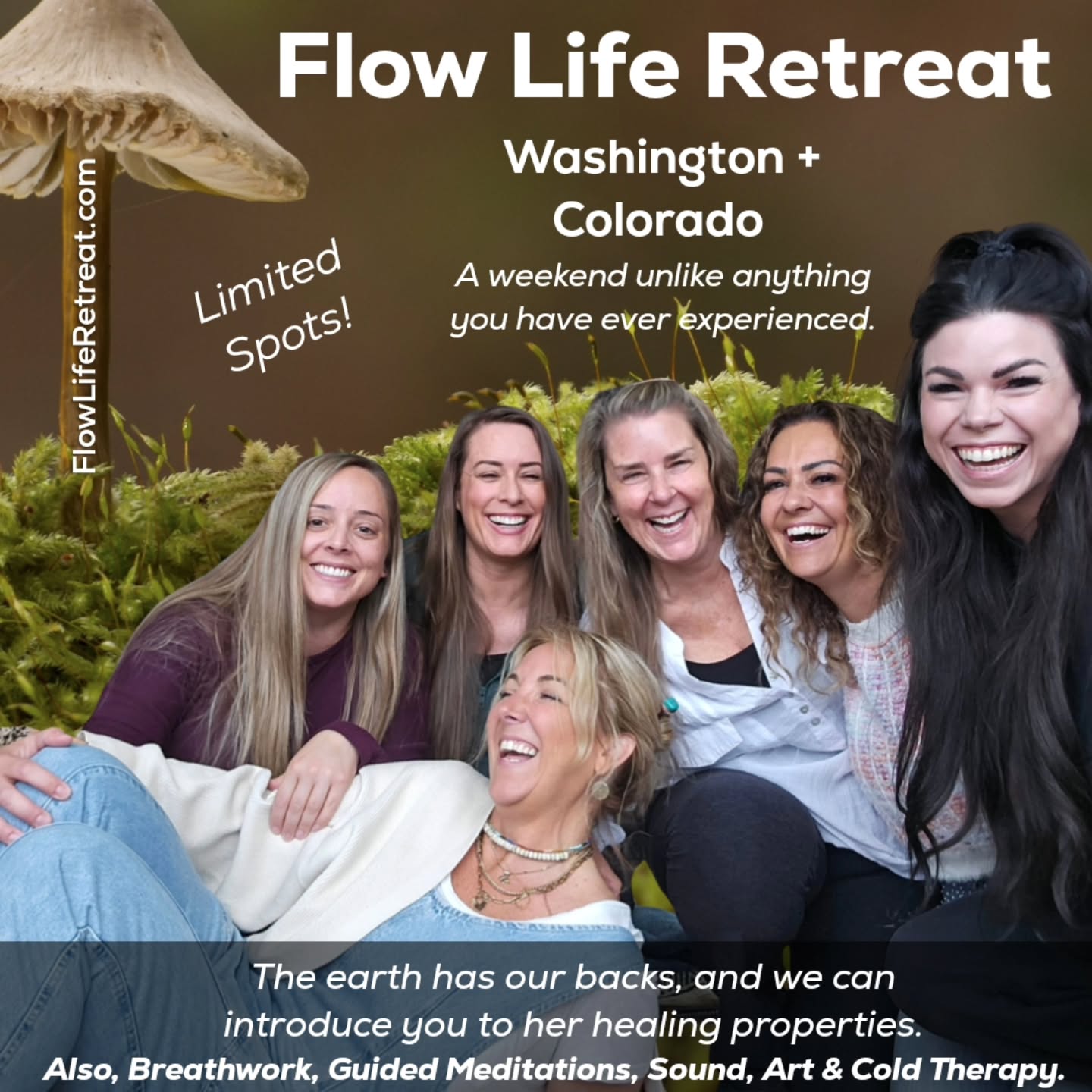 flowliferetreat Facebook ad: The best gift I ever gave myself.