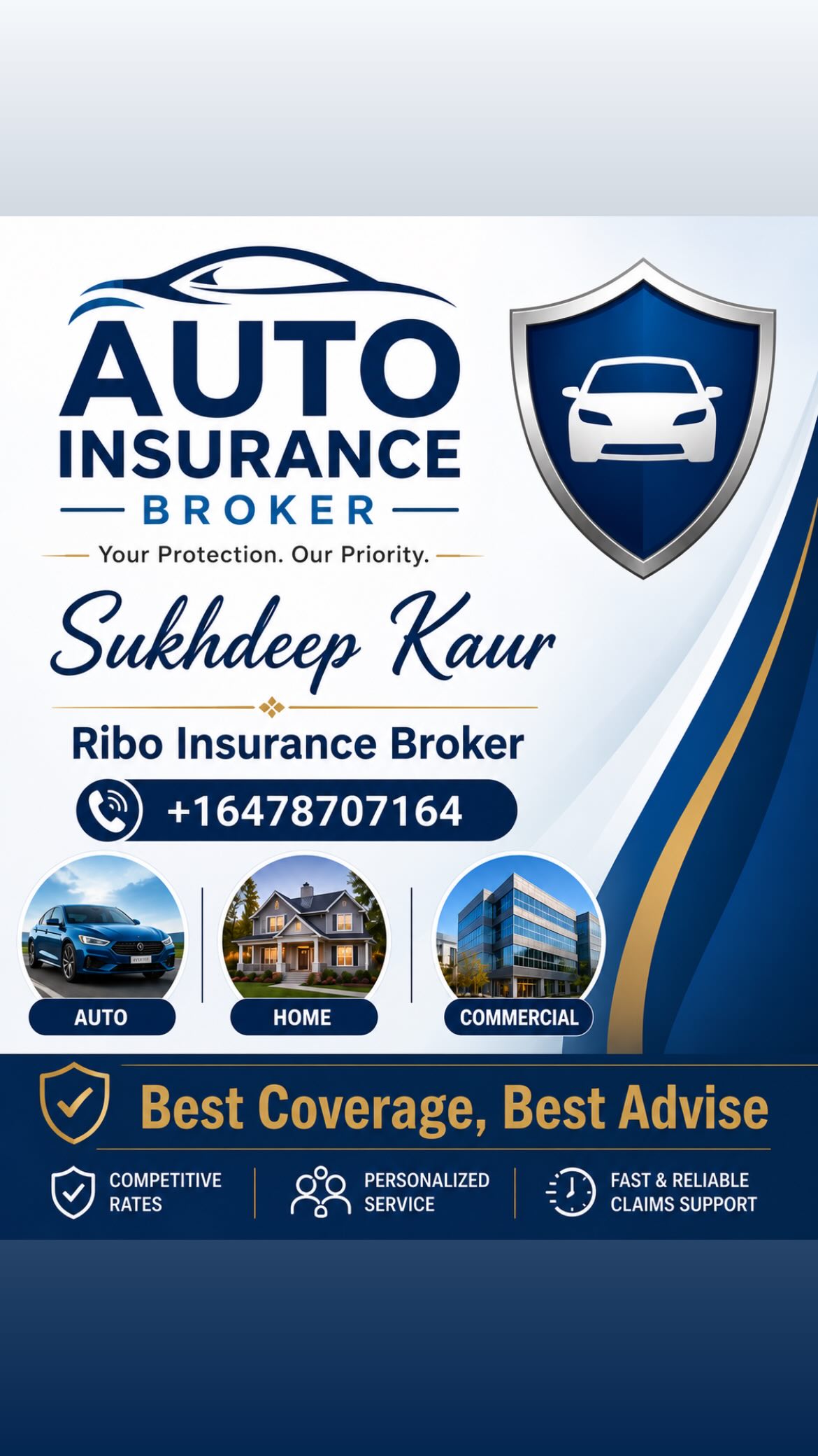 Insurance with Sukhdeep Facebook ad