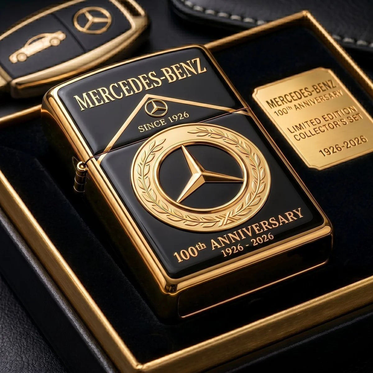 US Reputable Product Facebook ad: Merc 100th Anniversary Edition Elegant Zippo Lighter…