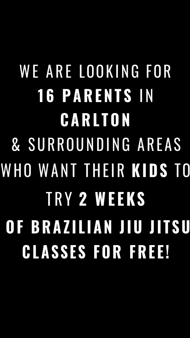 Gracie Barra Carlton Facebook ad